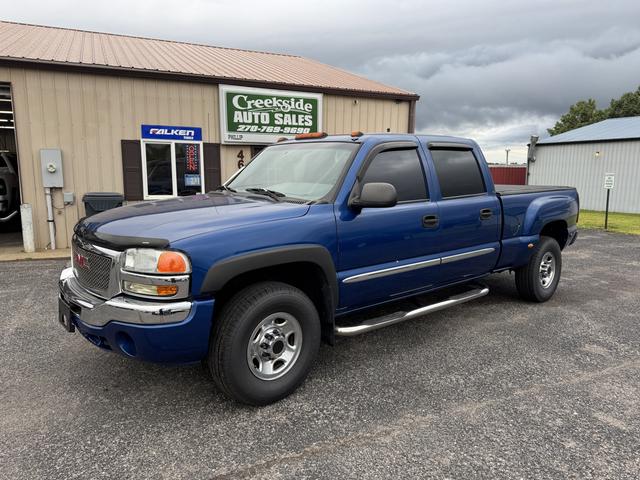 Blue 2003 GMC Sierra 1500HD Pickup Truck Automatic