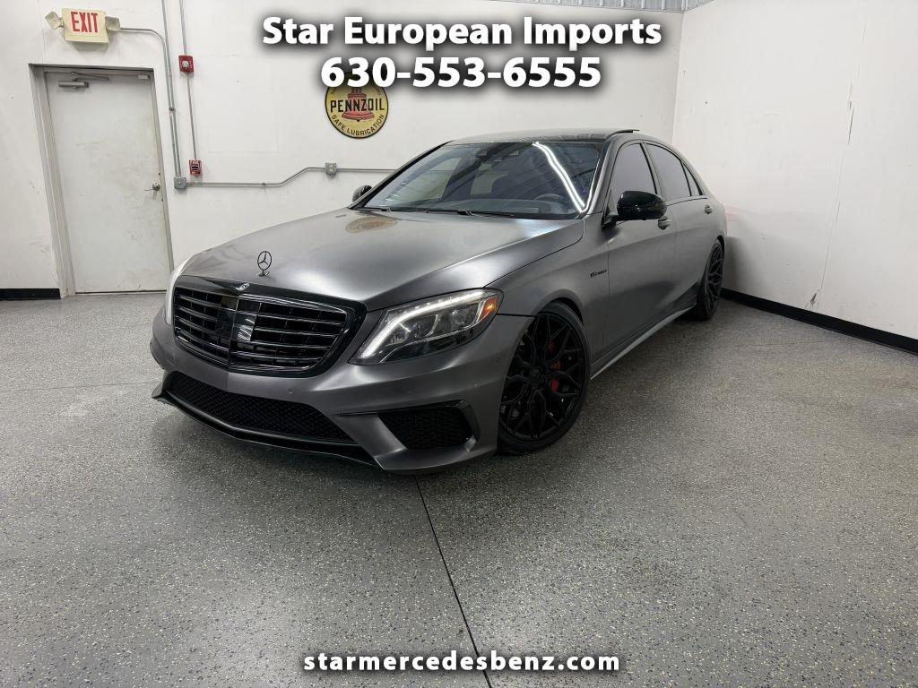 2015 Mercedes-Benz S-Class AMG S 63 4MATIC Sedan
