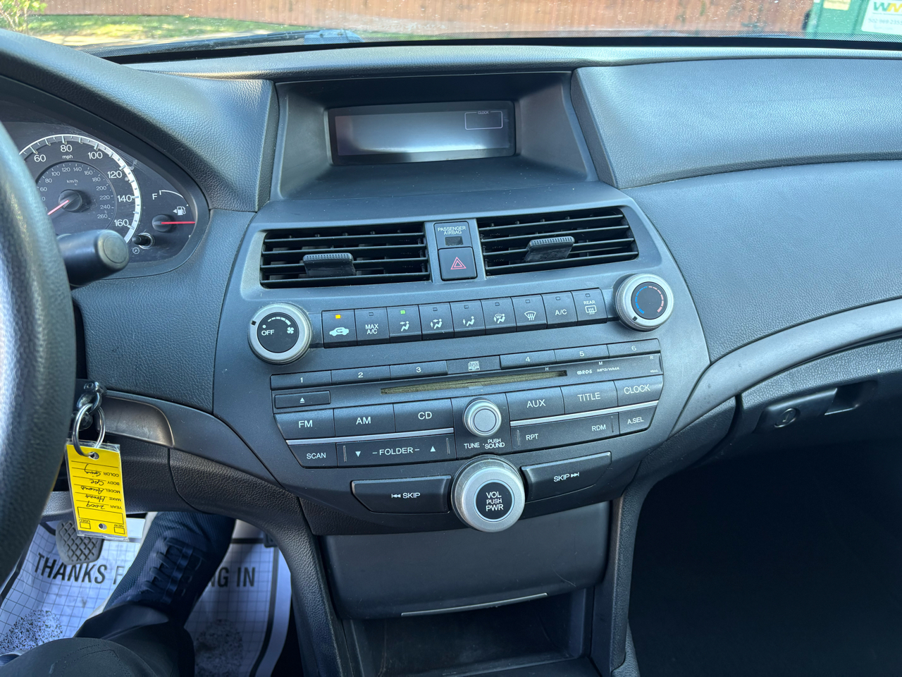 Honda Accord LX sedan 2009