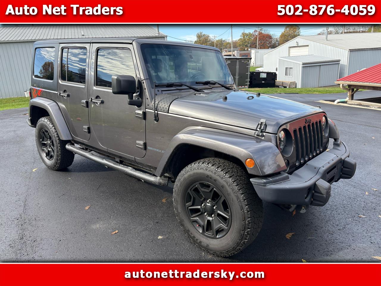 2016 Jeep Wrangler Unlimited Sahara 4WD