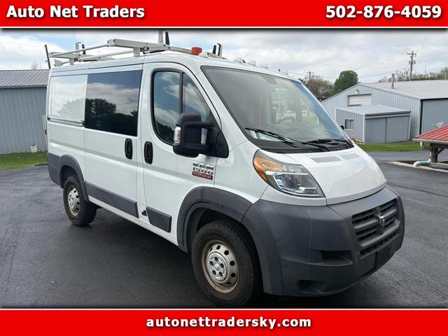 White 2015 RAM ProMaster 1500 118 Low Roof Cargo Van Van Front-Wheel Drive Automatic