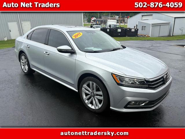 Silver 2017 Volkswagen Passat 1.8T SE Sedan Front-Wheel Drive Automatic