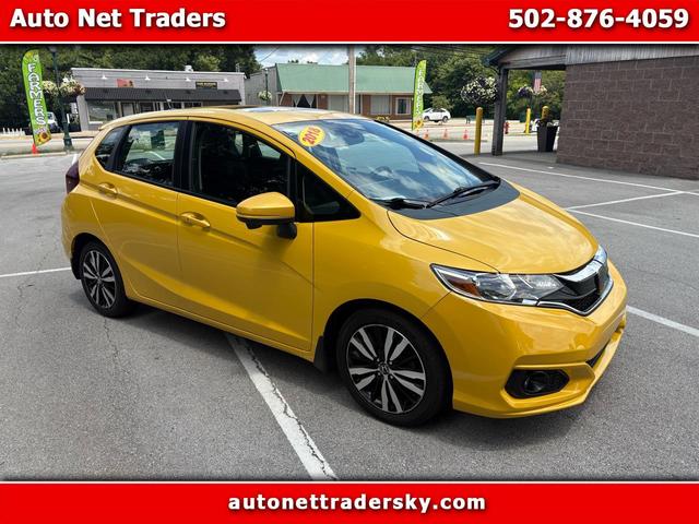Yellow 2018 Honda Fit Hatchback Front-Wheel Drive Automatic
