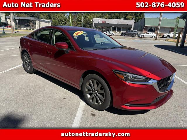Red 2020 Mazda MAZDA6 Sedan Front-Wheel Drive Automatic
