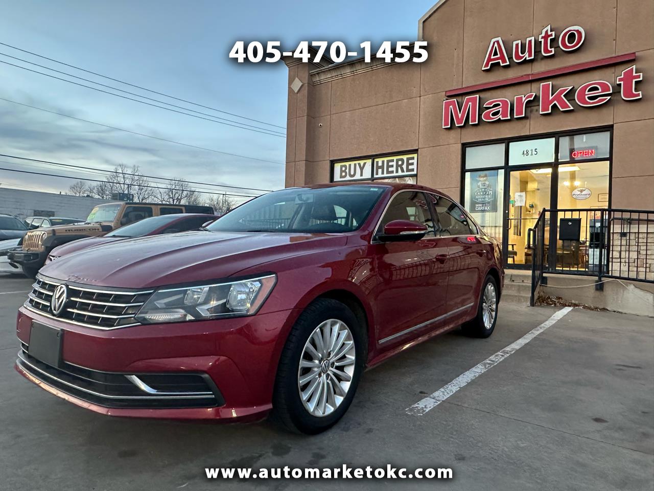 Volkswagen Passat 4dr Sdn 1.8T Auto SE 2016