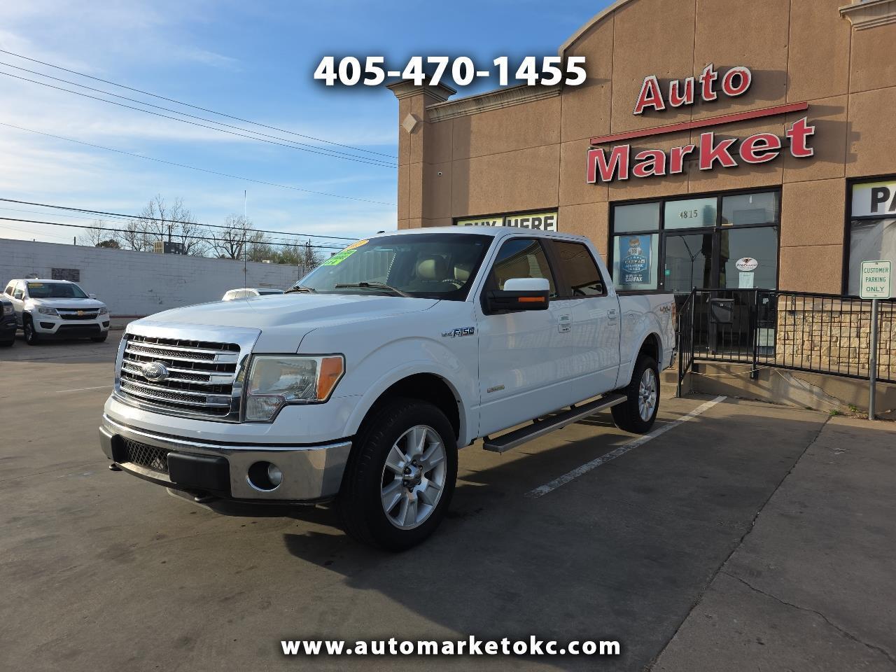 2013 Ford F-150 4WD SuperCrew 145" Lariat