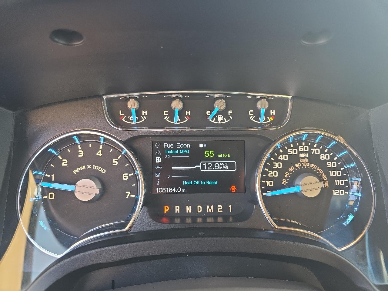 Ford F-150 4WD SuperCrew 145" Lariat 2013