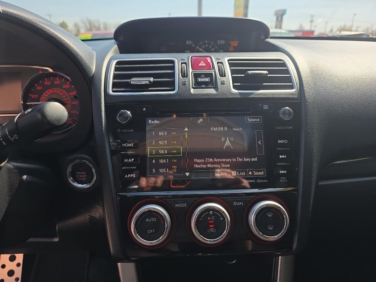 Subaru WRX STI Limited Manual w/Wing Spoiler 2017