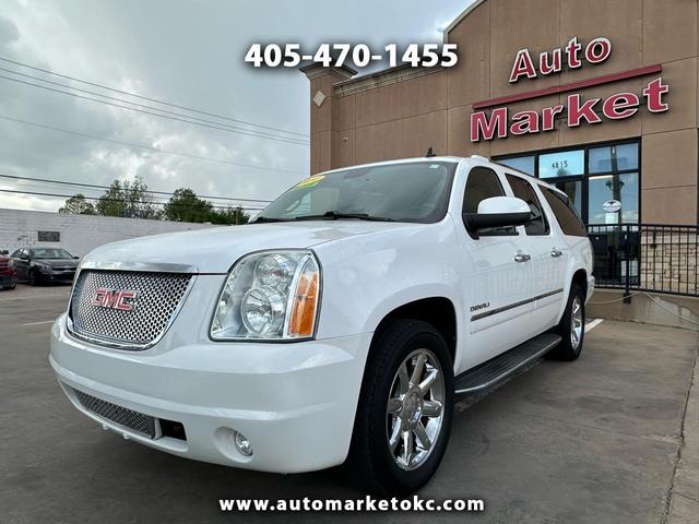 Pearl White 2014 GMC Yukon XL Denali RWD SUV / Crossover 4X2 6-Speed Automatic