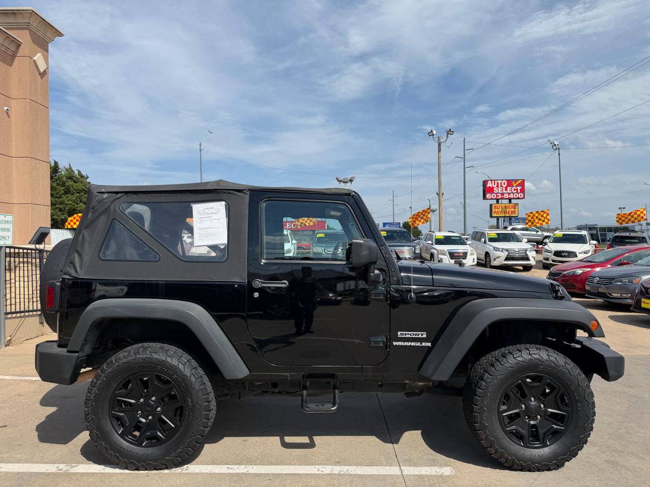 Jeep Wrangler 4WD 2dr Sport 2013