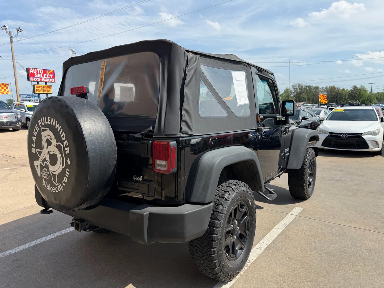 Jeep Wrangler 4WD 2dr Sport 2013