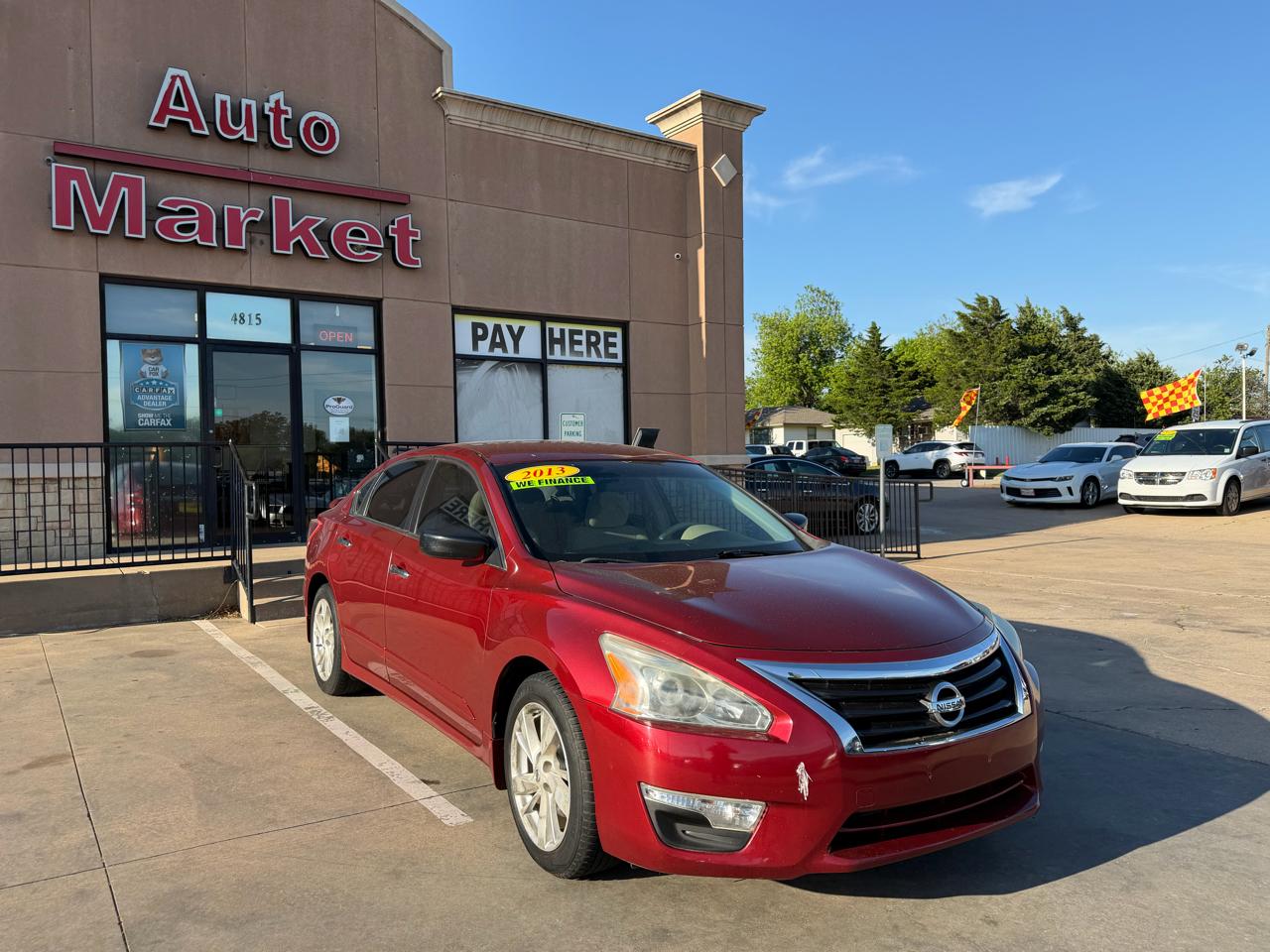 Nissan Altima 4dr Sdn I4 2.5 SV 2013