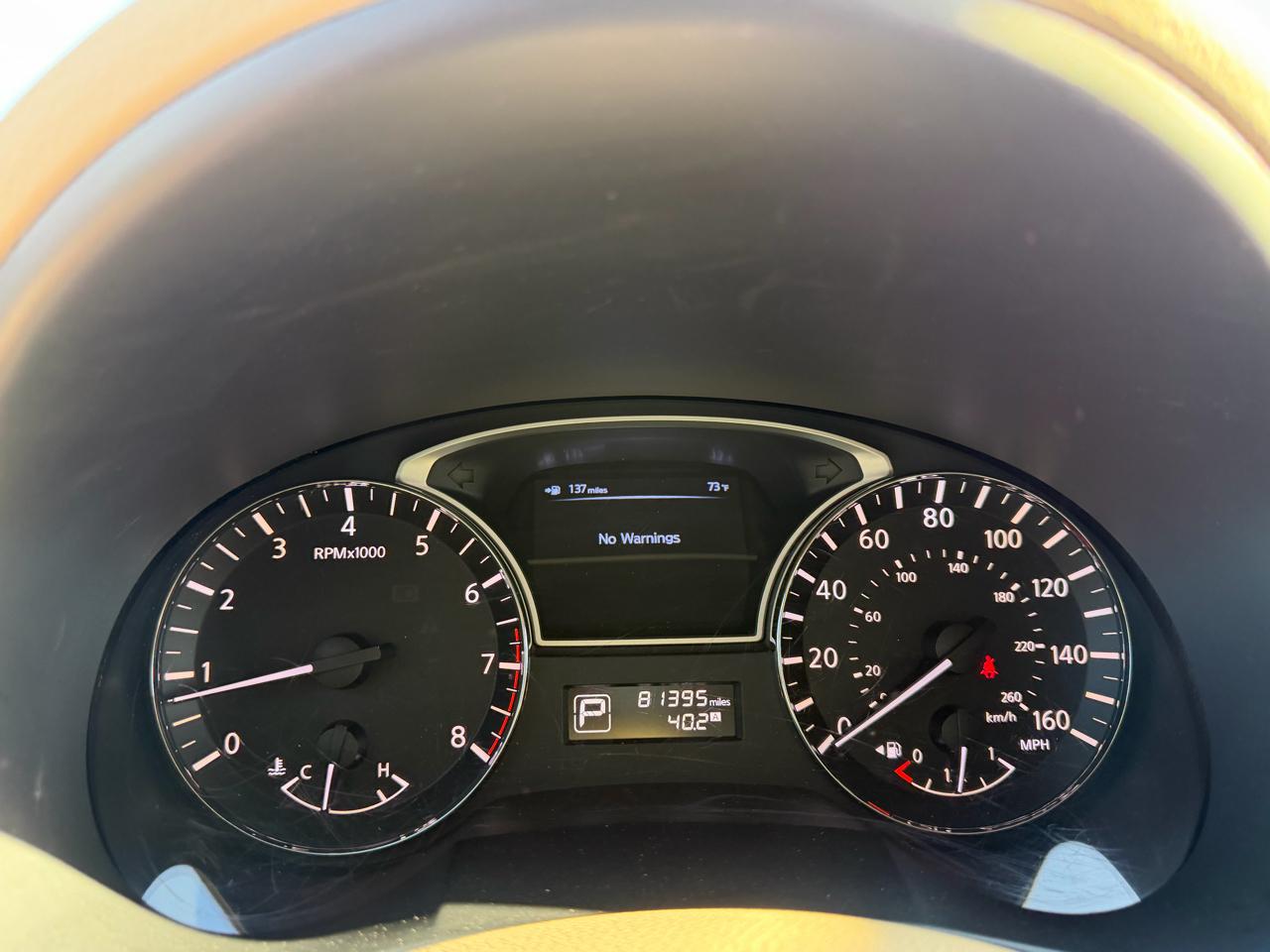 Nissan Altima 4dr Sdn I4 2.5 SV 2013