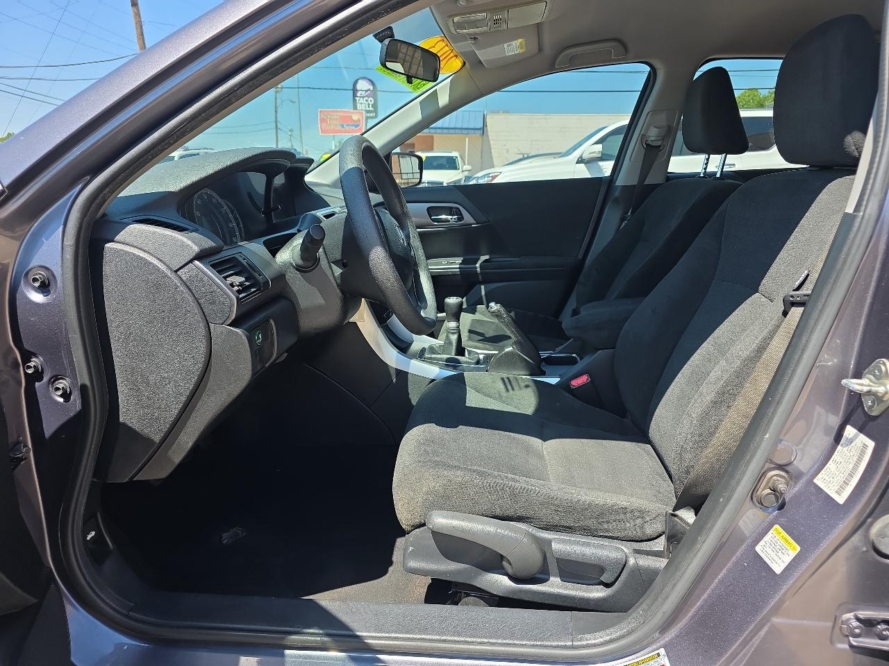 Honda Accord Sdn 4dr I4 Man LX 2013