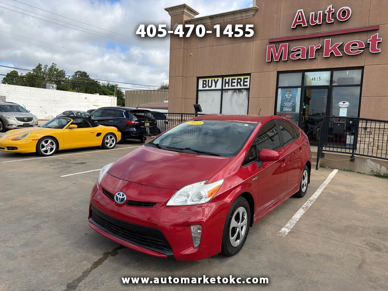 2012 Toyota Prius 5dr HB Three (Natl)