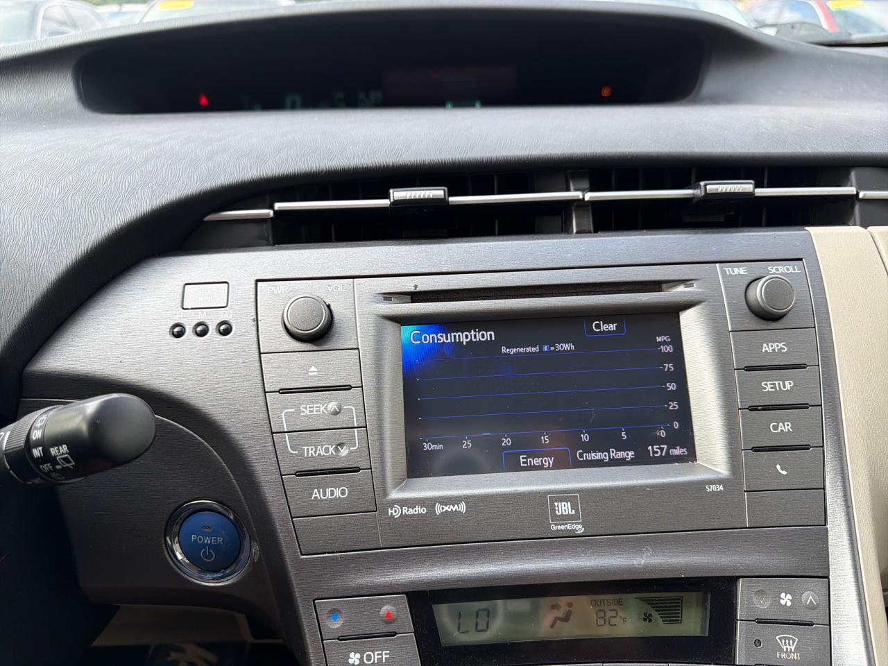 Toyota Prius 5dr HB Three (Natl) 2012