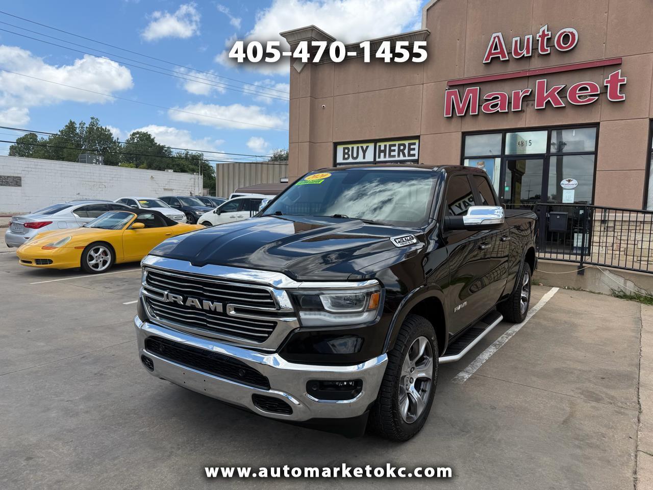 RAM 1500 Laramie 4x4 Quad Cab 6'4" Box 2020