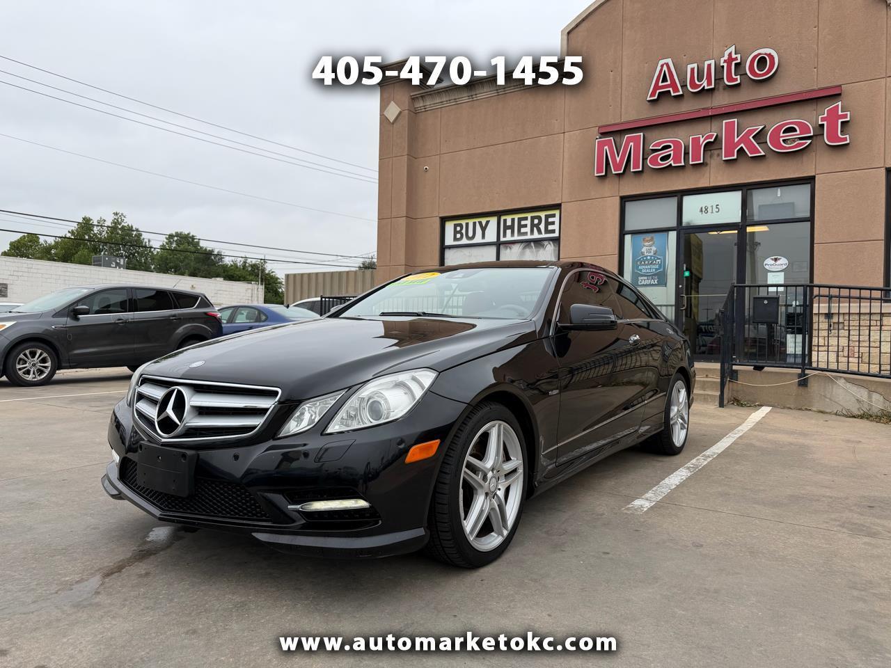 Mercedes-Benz E-Class 2dr Cpe E 550 RWD 2012