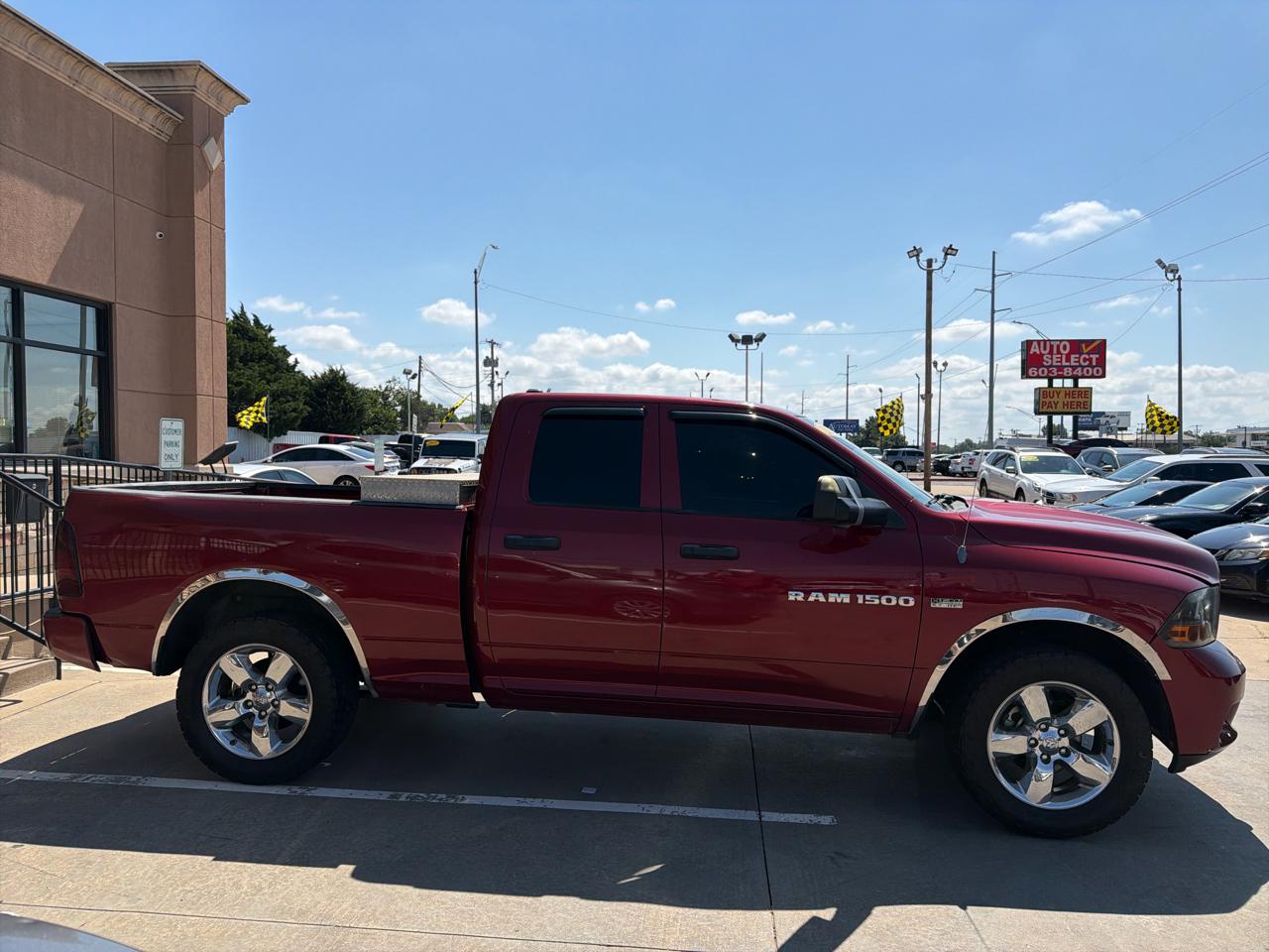 RAM 1500 4WD Quad Cab 140.5" Express 2012