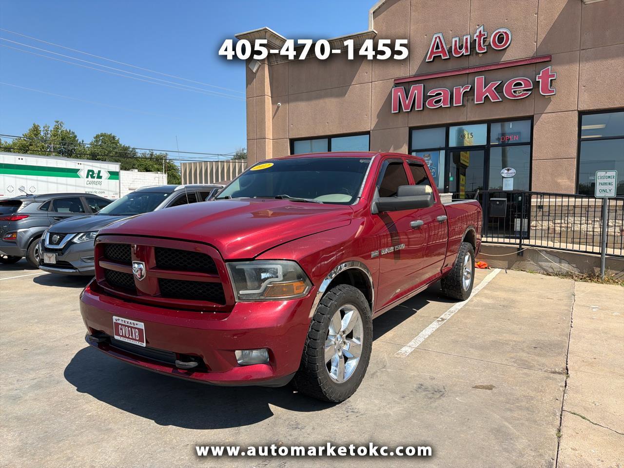 RAM 1500 4WD Quad Cab 140.5" Express 2012