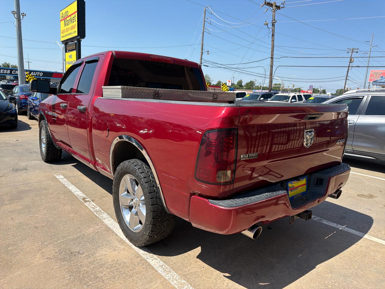 RAM 1500 4WD Quad Cab 140.5" Express 2012