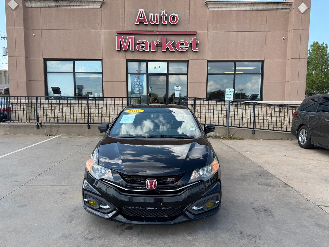 Honda Civic Coupe 2dr Man Si 2015