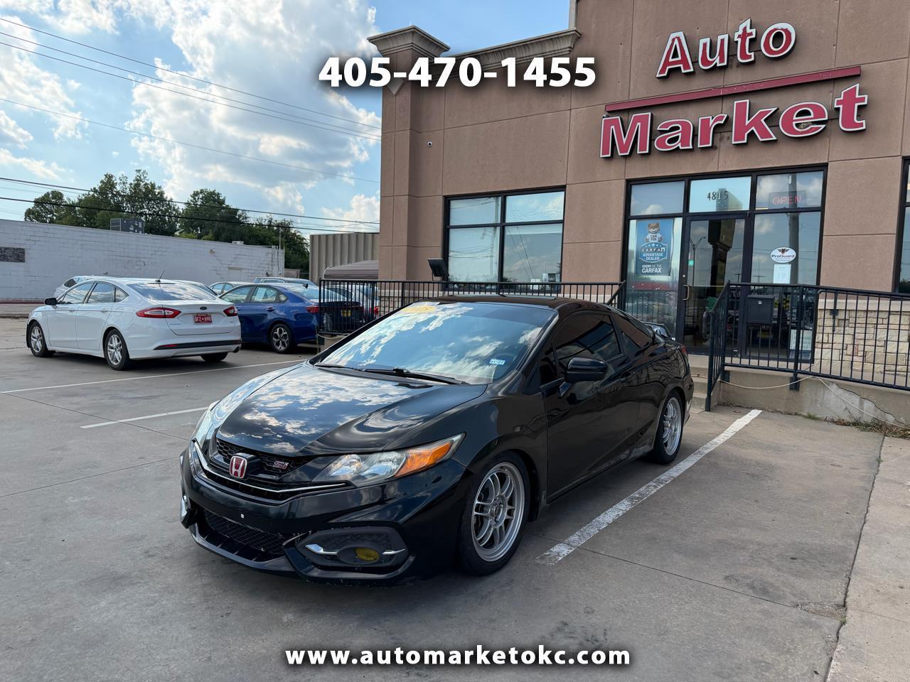 Honda Civic Coupe 2dr Man Si 2015