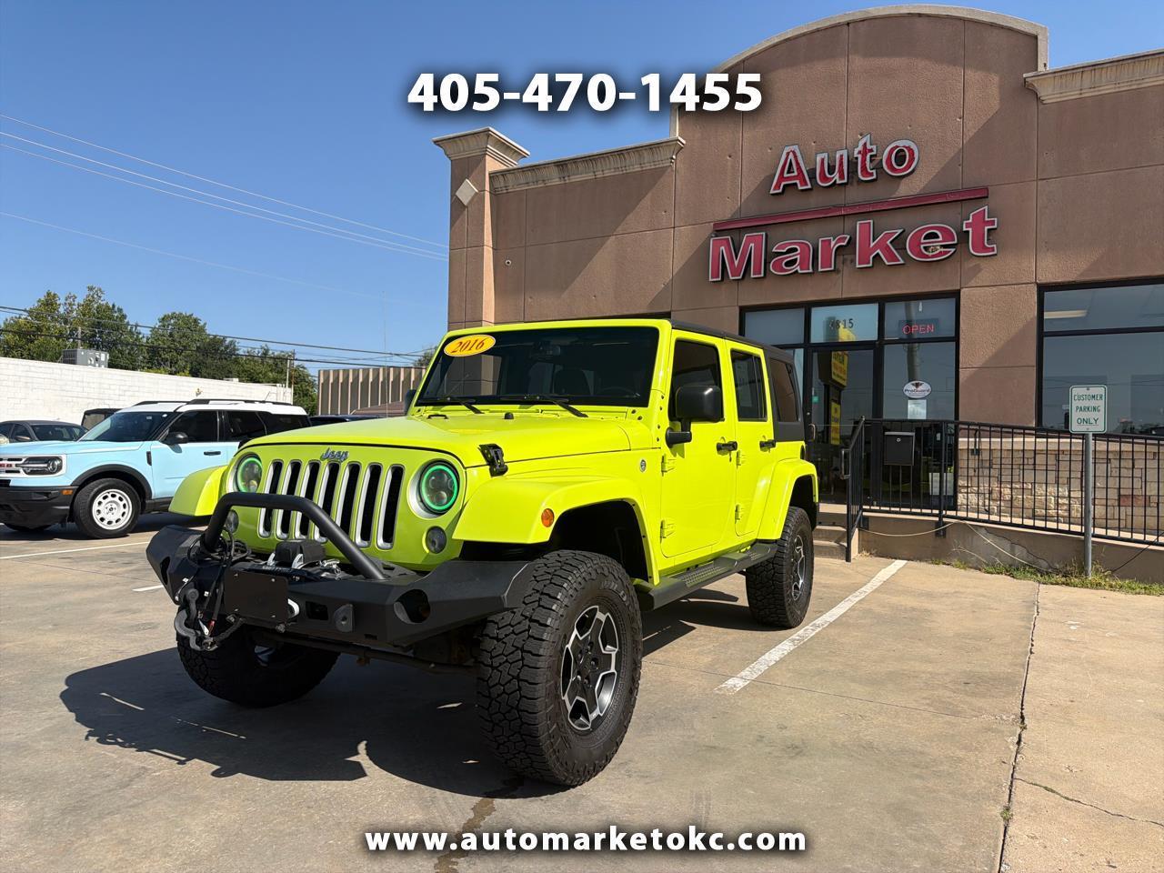 2016 Jeep Wrangler Unlimited 4WD 4dr Sahara