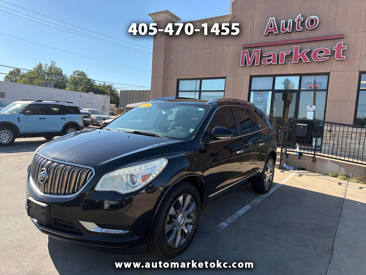 Black 2016 Buick Enclave SUV / Crossover Front-Wheel Drive Automatic