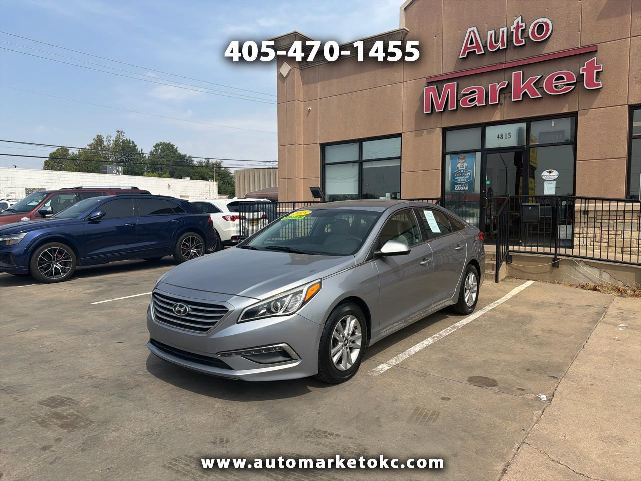 Hyundai Sonata 4dr Sdn 2.4L SE PZEV 2015
