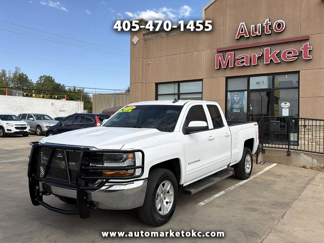 2018 Chevrolet Silverado 1500 4WD Double Cab 143.5" LT w/1LT