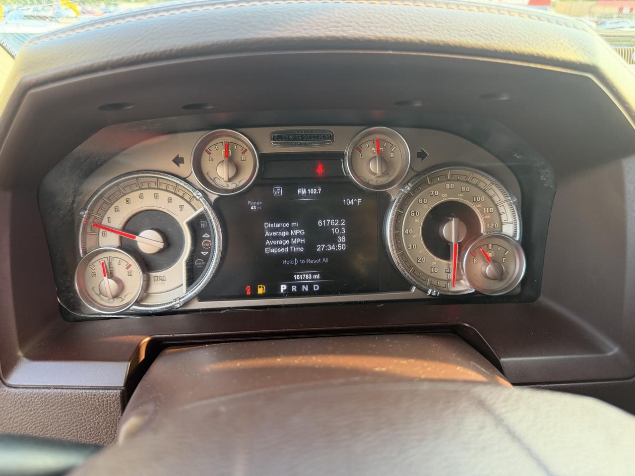 RAM 1500 Longhorn 4x4 Crew Cab 5'7" Box 2017
