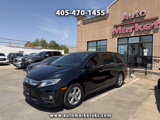 Black 2020 Honda Odyssey Minivan Front-Wheel Drive Automatic
