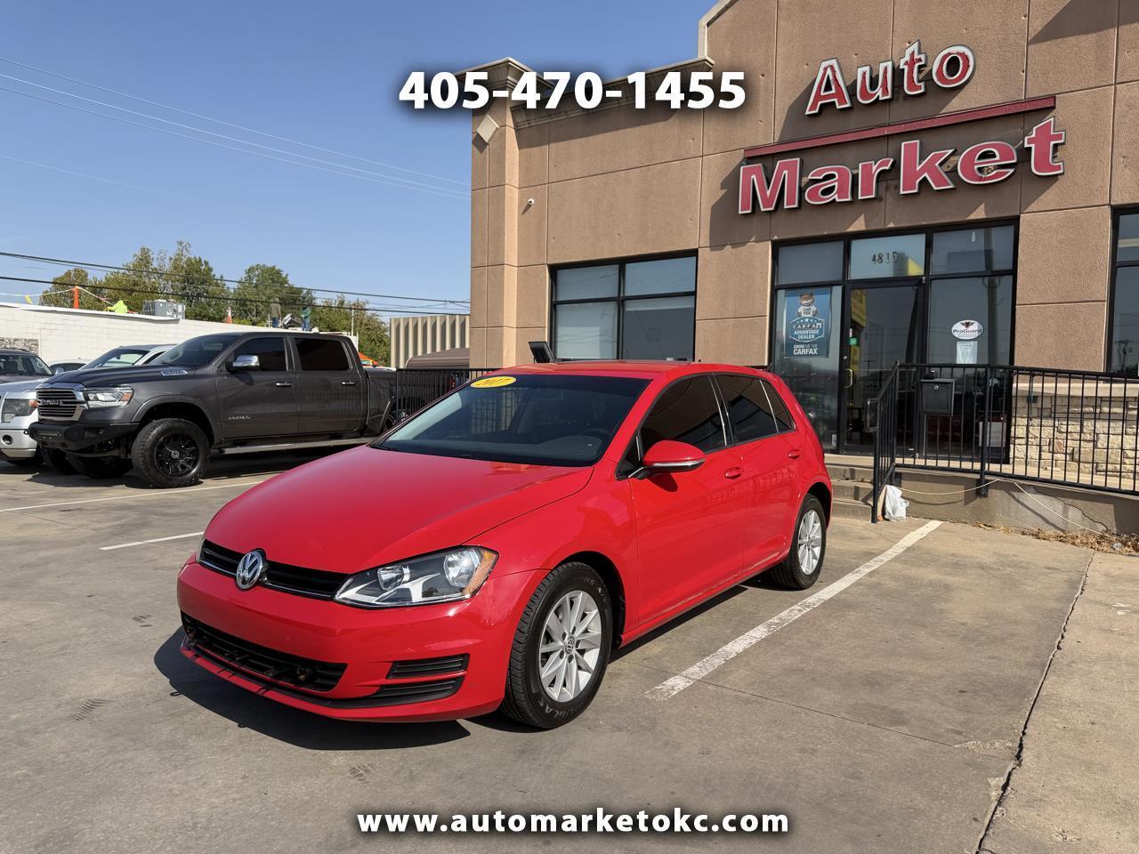2017 Volkswagen Golf 1.8T 4-Door Wolfsburg Edition Manual