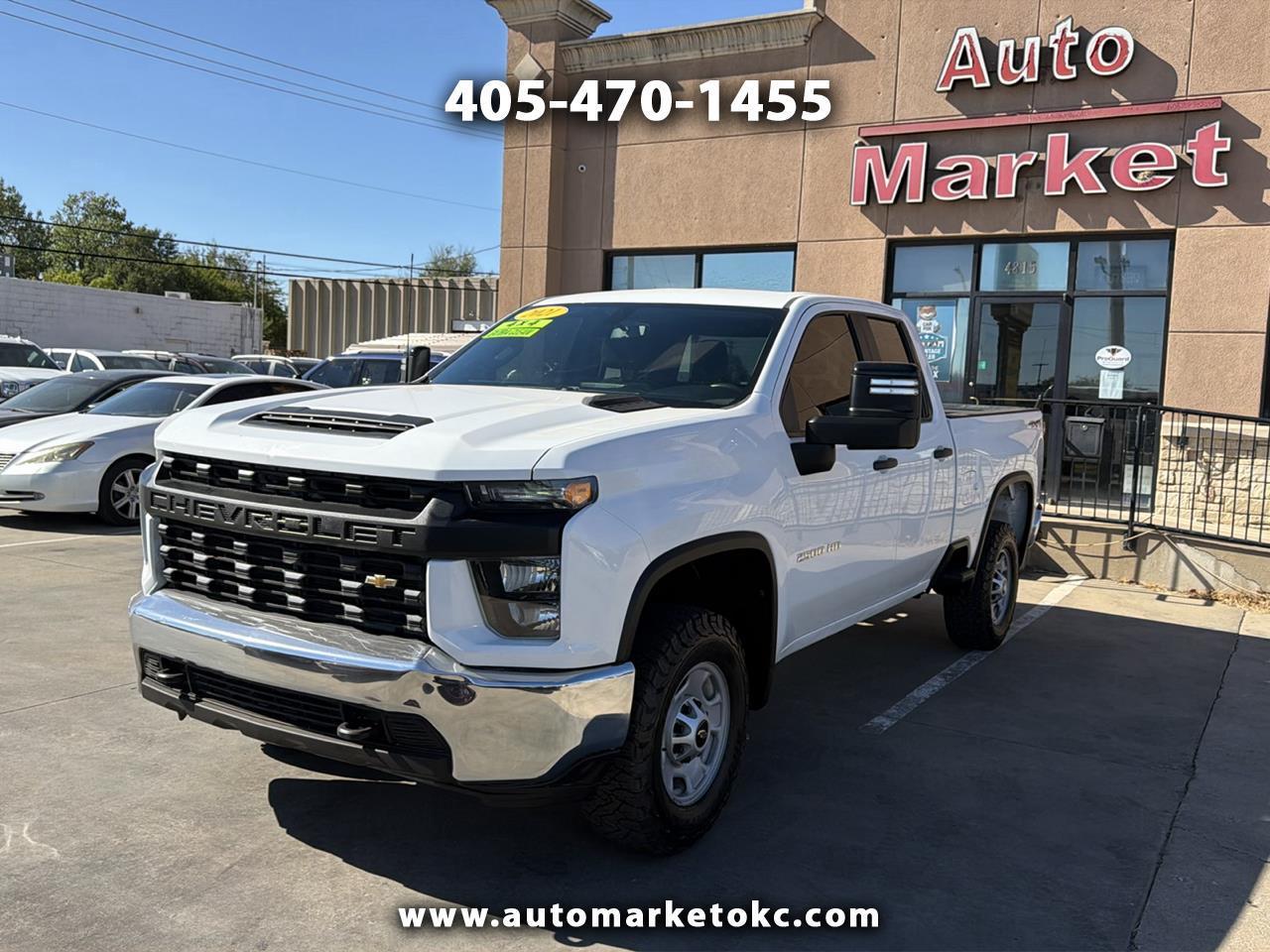 Chevrolet Silverado 2500HD 4WD Ext Cab 143.5" Work Truck 2021