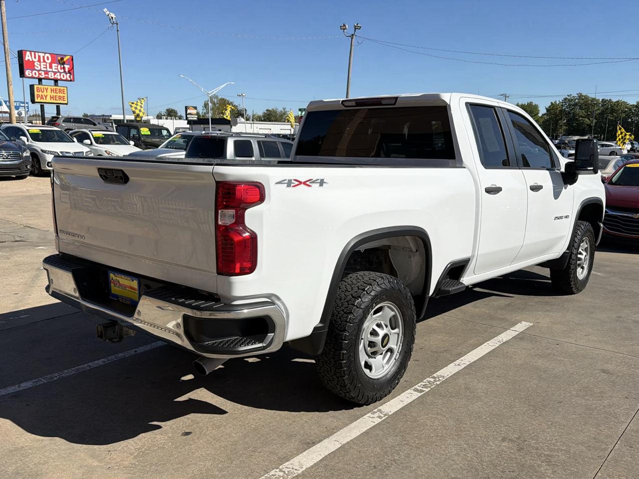 Chevrolet Silverado 2500HD 4WD Ext Cab 143.5" Work Truck 2021