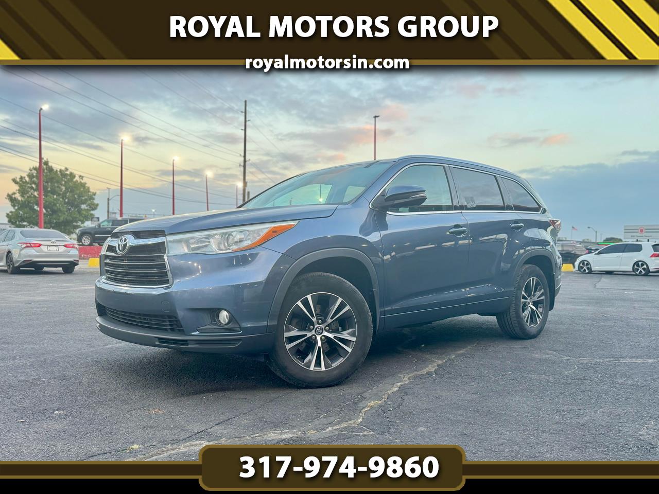 Toyota Highlander XLE AWD V6 2016