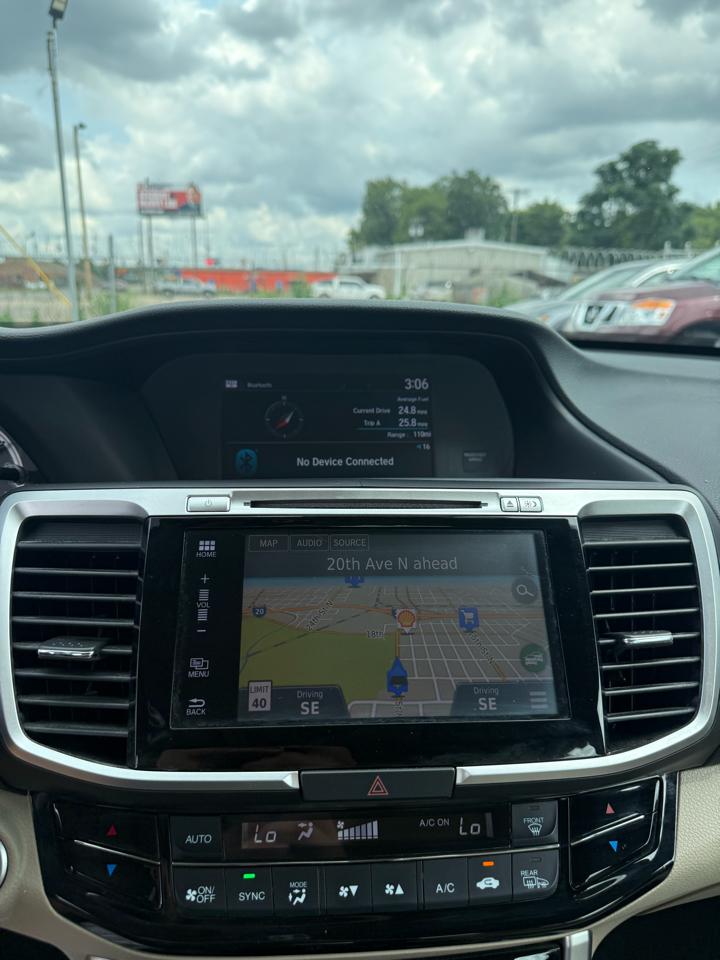 Honda Accord EX-L Sedan V6 CVT w/ Honda Sensing 6-Spd AT 2016