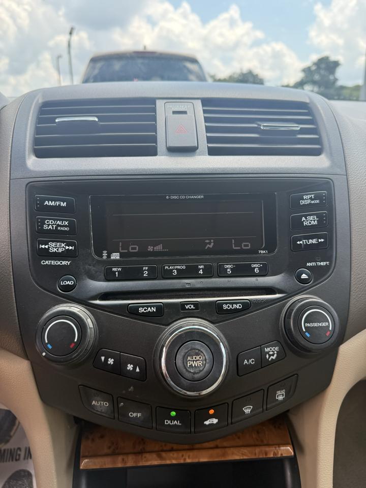Honda Accord EX V-6 Sedan AT with XM Radio 2004