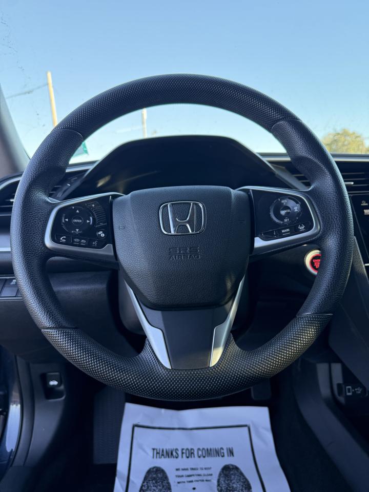 Honda Civic EX Honda Sensing Sedan CVT 2017
