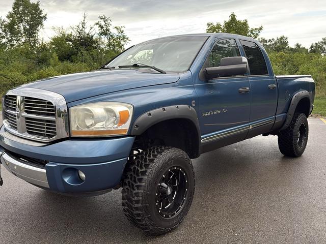 Blue 2006 Dodge RAM 2500 Pickup Truck Four-Wheel Drive Automatic
