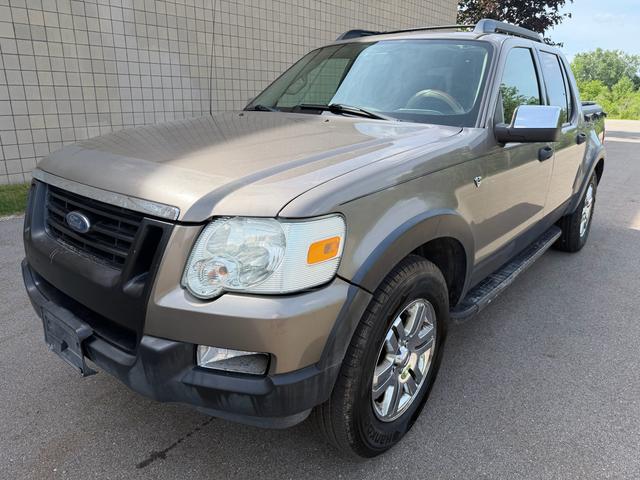 Brown (TAN) 2007 Ford Explorer Sport Trac Pickup Truck Four-Wheel Drive Automatic