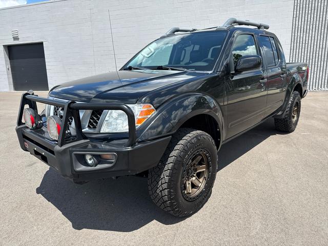 Black 2018 Nissan Frontier Pickup Truck Four-Wheel Drive Automatic