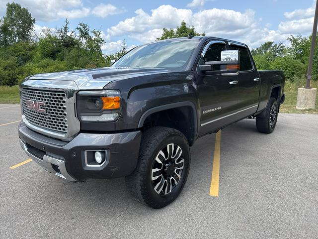 Black 2015 GMC Sierra 2500HD Pickup Truck Four-Wheel Drive Automatic