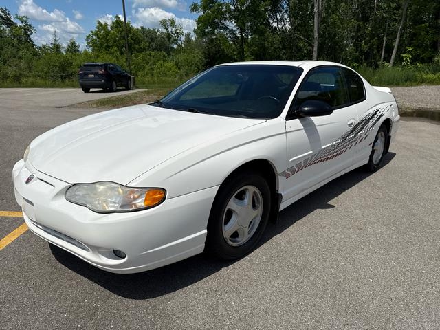 White 2001 Chevrolet Monte Carlo Coupe Front-Wheel Drive Automatic