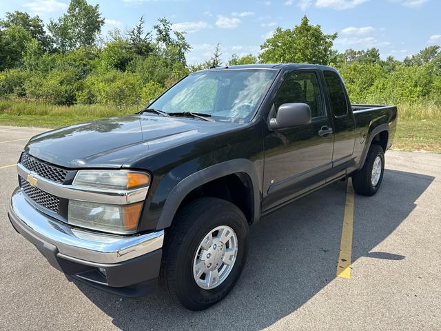 Black 2008 Chevrolet Colorado Pickup Truck Four-Wheel Drive Automatic