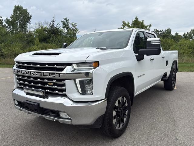 White 2022 Chevrolet Silverado 3500HD Pickup Truck Four-Wheel Drive Automatic
