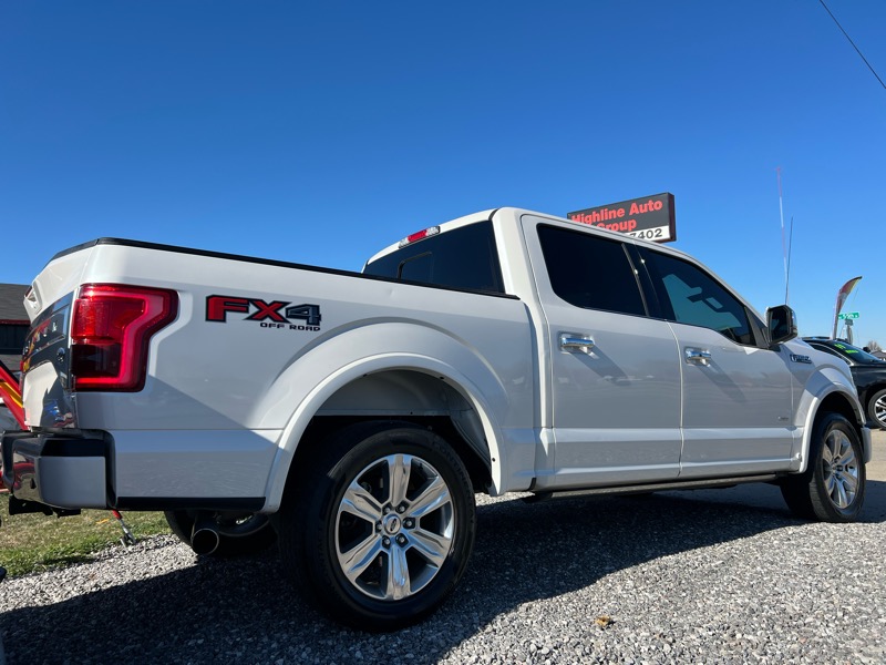 Ford F-150 4WD SuperCrew 157" Platinum 2017