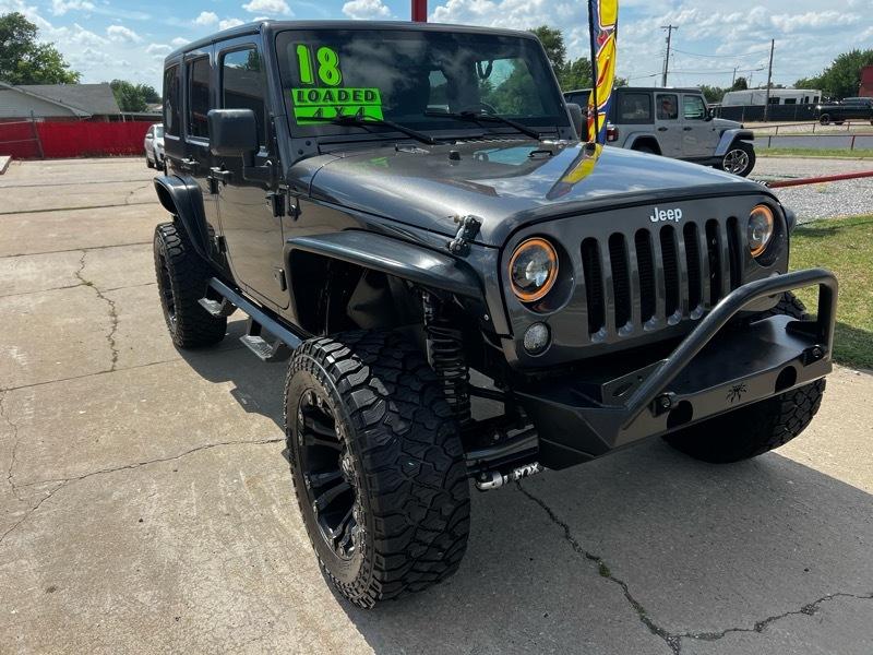 Jeep Wrangler Unlimited 4WD 4dr Wrangler X *Ltd Avail* 2018