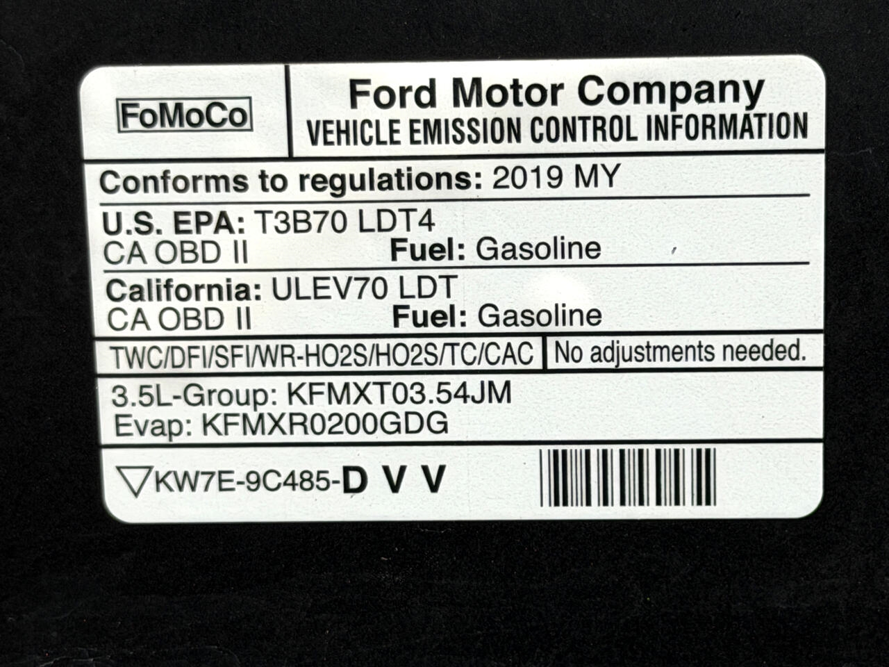 Ford F-150 Raptor SuperCab 4WD 2019